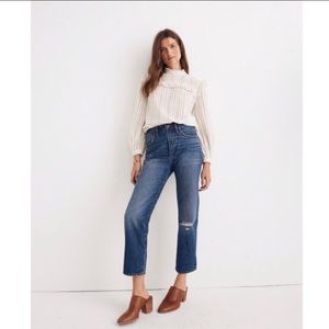 Madewell Classic Straight Jeans, size 27